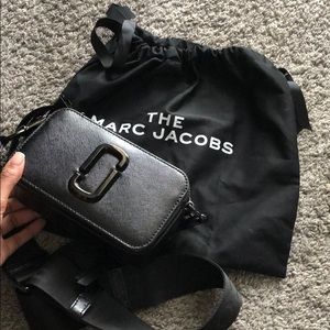 Marc Jacobs Snapshot Leather Crossbody Bag
